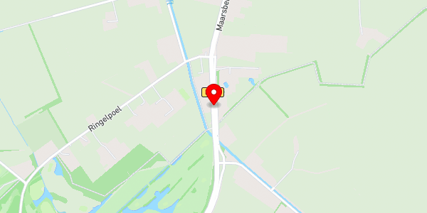 Kaartweergave met markering van de plaats van het incident.