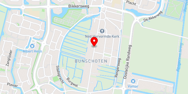Kaartweergave met markering van de plaats van het incident.