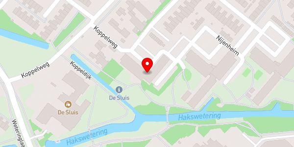 Kaartweergave met markering van de plaats van het incident.