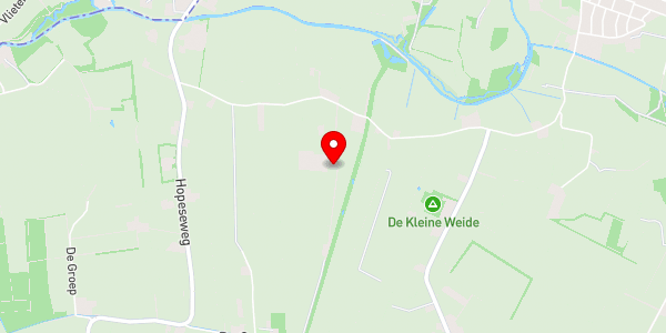 Kaartweergave met markering van de plaats van het incident.